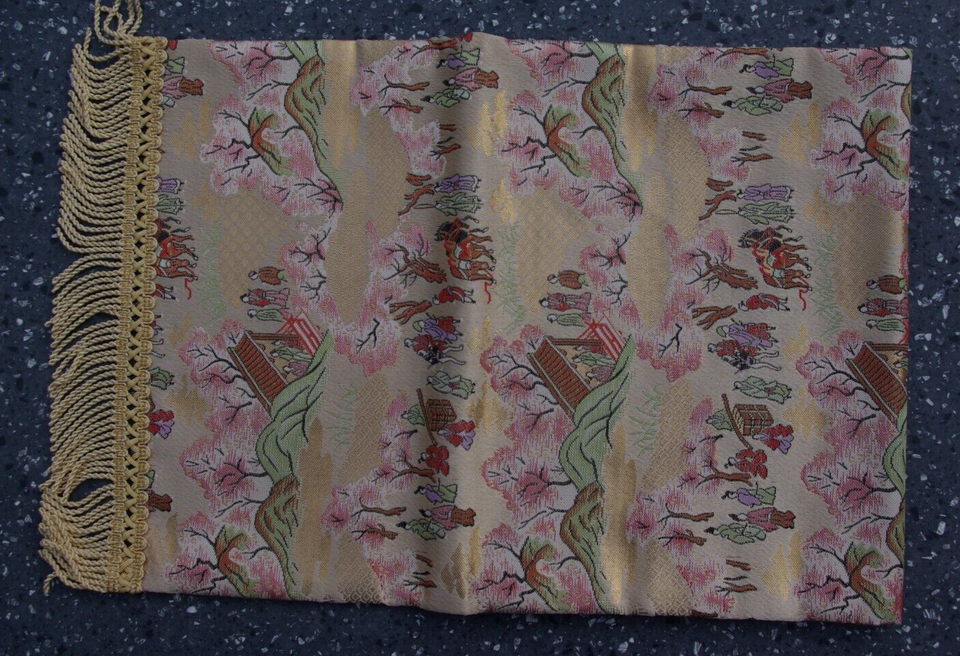 Vintage hand embroidered silk Panel Chinese, in box eBay