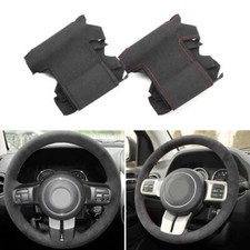 Leder Wildleder Lenkrad Lenkradbezug Für Jeep Wrangler Patriot Wrangler JK 2018