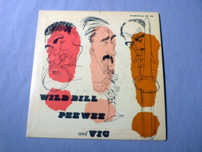 Wild Bill Davison - Wild Bill Pee Wee and Vic - EP - 45 rpm - VG