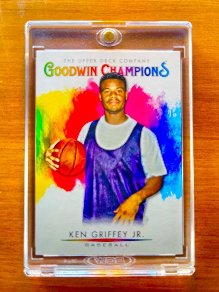 Ken Griffey Jr. RARE COLOR BLAST INVESTMENT CARD SSP UPPER DECK MVP HOF MINT - Image 2 of 4