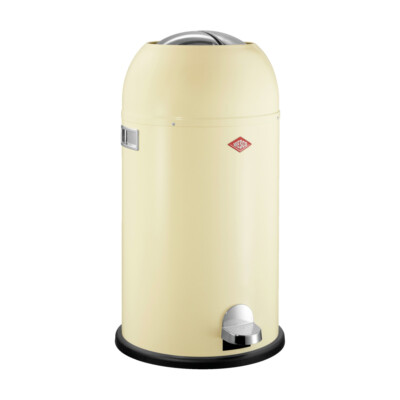 WESCO Tretabfalleimer 184631-23 KICKMASTER in MANDEL mit 33 Liter Volumen / A...