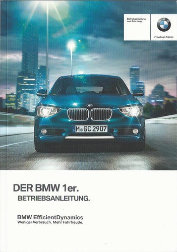 Bmw 1er Betriebsanleitung Pdf