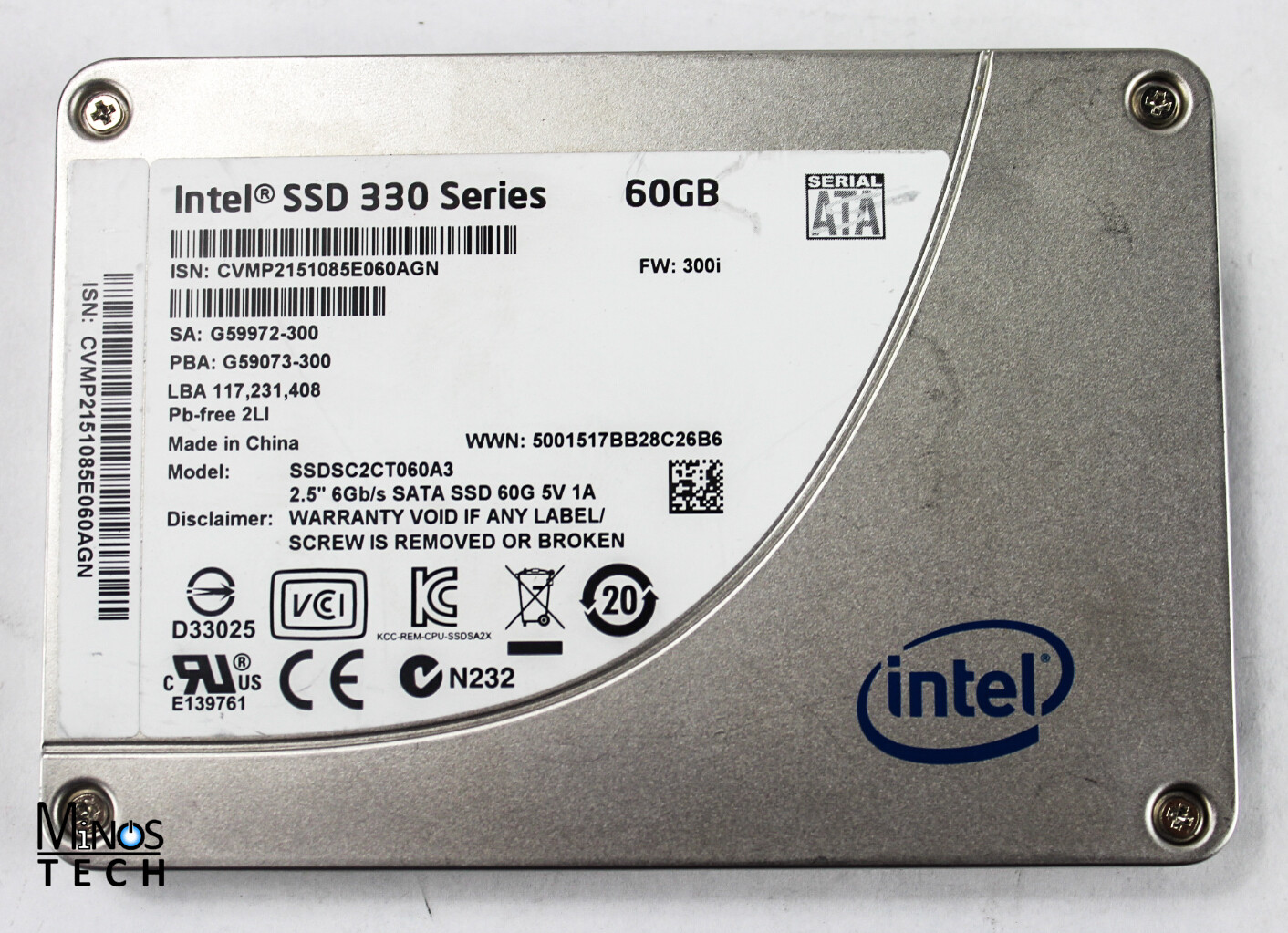 intel ssd 330 series 60gb