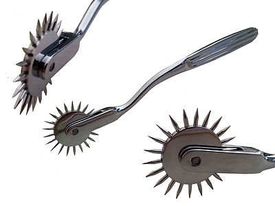 Nervenrad nach Wartenberg 18,5 cm, Nadelrad, Single Pinwheel, Nadelroller 