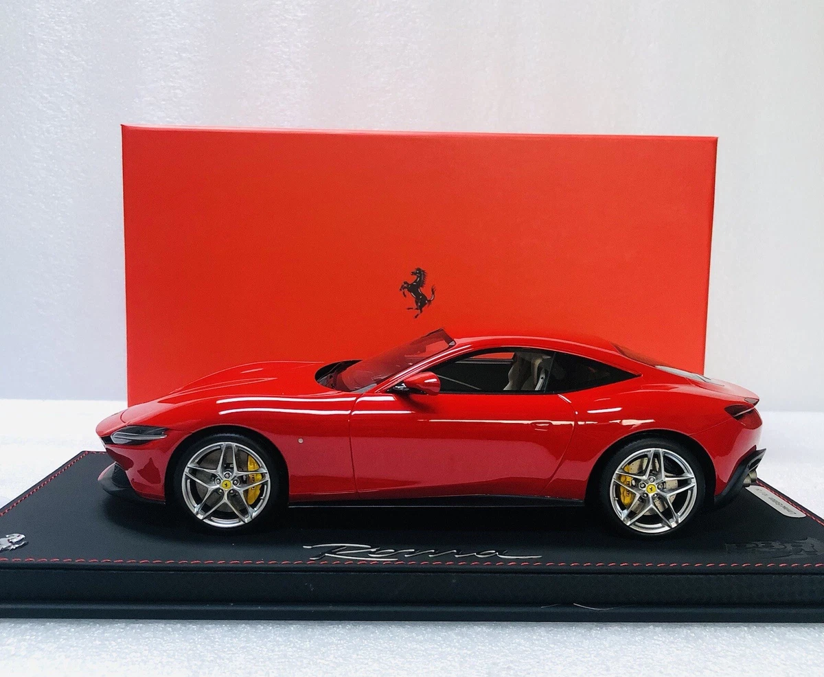 1/18 BBR Ferrari Roma Rosso Corsa 322 Limited 24 PCS With Display 
