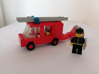 Lego 672 Fire Engine and Trailer - Vintage (1978) - mit OBA - Schlauch fehlt