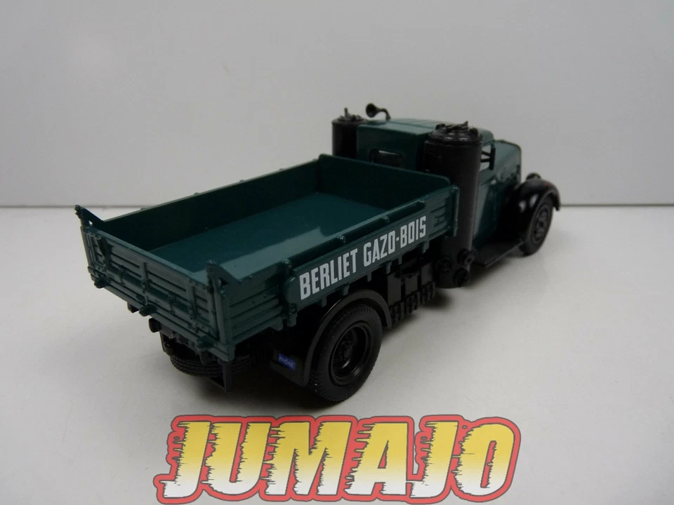 BER32 CAMIONS 1/43 Hachette IXO BERLIET VDang Gazo-bois 1938 - Photo 3/4