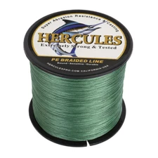 HERCULES 8 Strand 100% PE Braid Fishing Line Green 100M 300M 500M 1000M Strong
