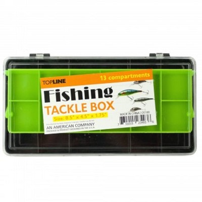 Multi-Level Fishing Tackle Box - One Item w/Random Color and Design
