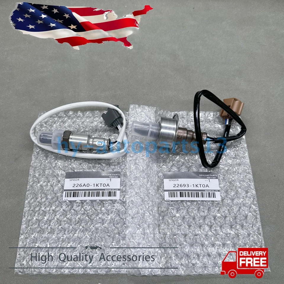 New 2Pcs Upstream& Downstream Oxygen O2 Sensor For Nissan Versa Note 1.6L 12-17 Foto 3 de 4