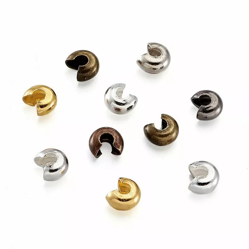  Antique Bronze Spacer Beads for Jewelry Making Small Brass  Metal Beads & Bead Assortments for Bracelet Necklace Earring Making Brass Bead  Spacers for Jewelry Making Brass Shapes for Crafts 500pcs