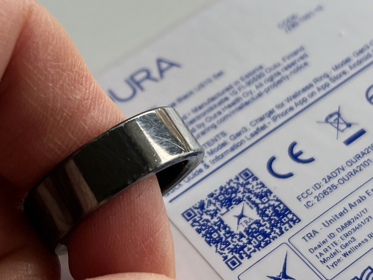 Oura Ring - Generation 3 - Heritage Black - Size 10 used, perfect