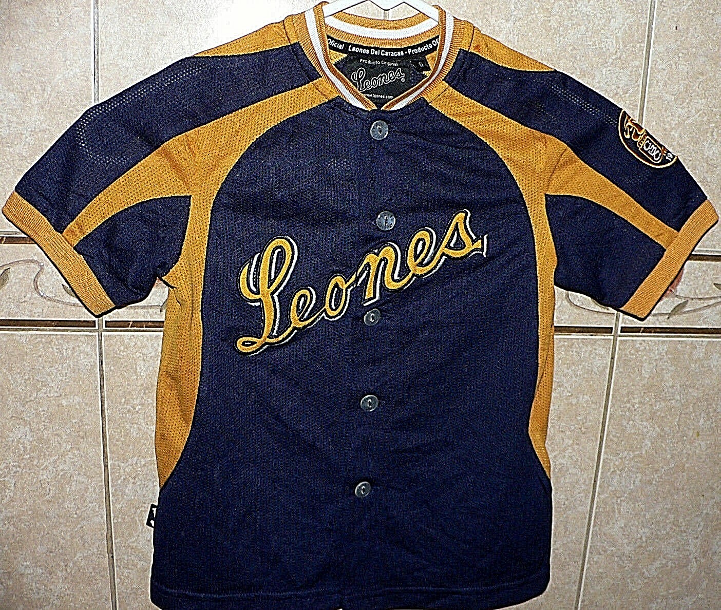 LEONES DE CARACAS Equipo la Liga de Béisbol Profesional de Venezuela NIÑOS Talla 6 | eBay