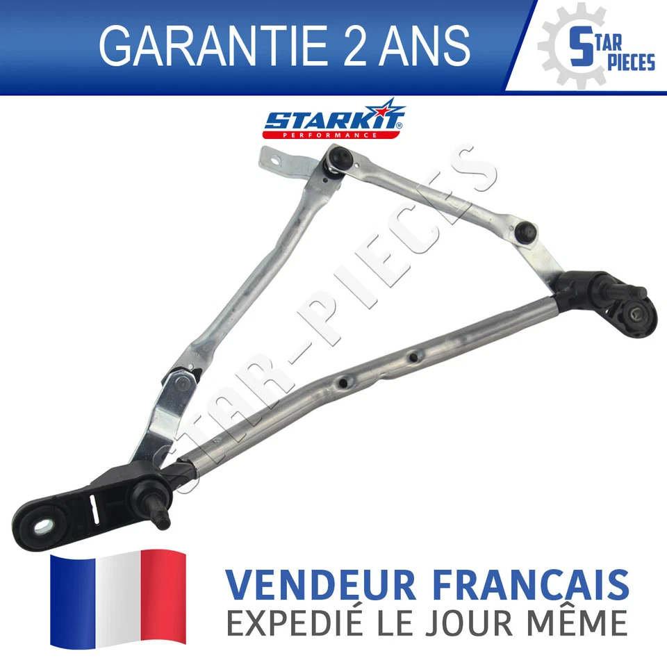 TRINGLERIE MECANISME ESSUIE GLACE AVANT RENAULT CLIO 3 BREAK ESTATE GRANDTOUR - Photo 2/4