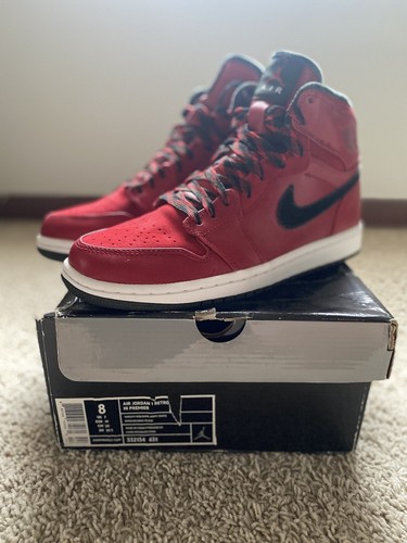VNDS 2008 Air Jordan 1 Premier Gucci Red Size 8