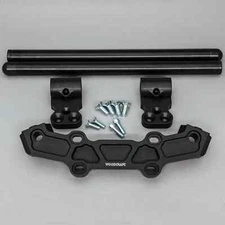 YAMAHA 2018-2024 MT-10 WOODCRAFT RACING CLIPON BAR ADAPTER PLATE - 1" MOUNT