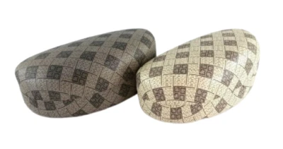 BENSON OPTICS XXL Hartschale Brillenetui Überbrille Sonnenbrille große Brille mit Brillentuch