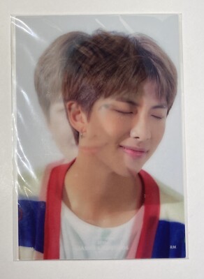 Kpop BTS Seasons Greetings 2020 RM Namjoon Official Lenticular Photo