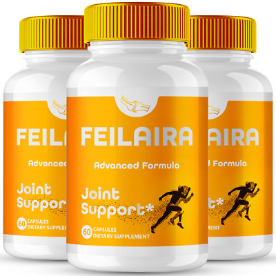 (3 Pack) Feilaira Capsules for Joint Support & Advanced Health Mobility Formula
