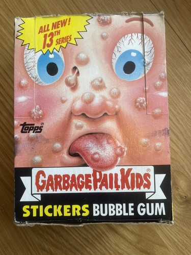Garbage Pail Kids OS13 10 Unopened Packs .25 with Promo Poster and Original Box - Picture 5 of 12