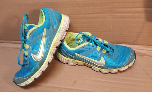 Nike Dual Fusion St 407847-401 Amarillo Neón Azul Zapatillas Para Mujer  Talla 7.5 | eBay