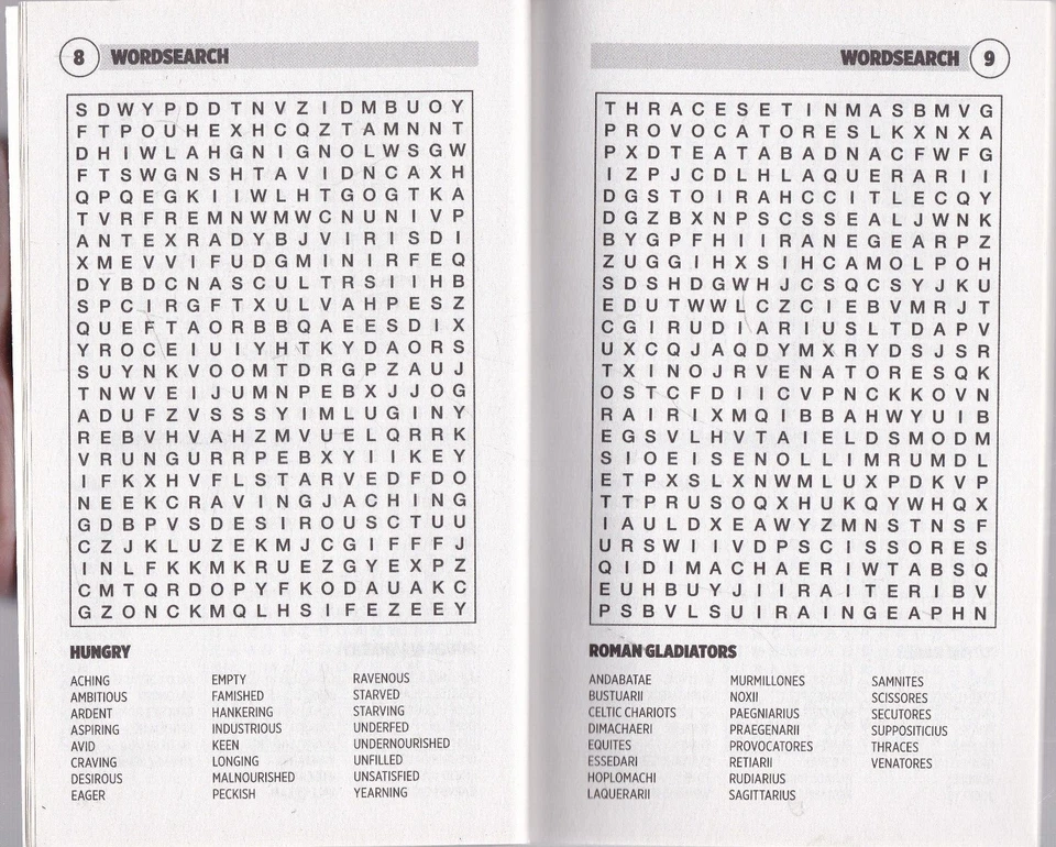 1000 Wordsearch Puzzles - 10 x Relaxing WORDSEARCH Puzzle Books Mags Bargain Box - Image 3 of 4