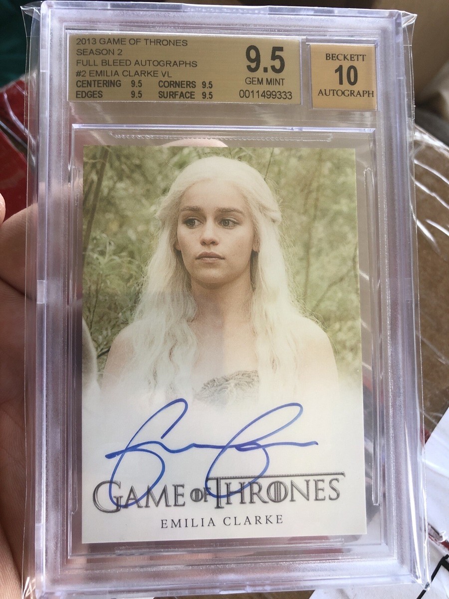 エミリア・クラーク直筆サイン入り写真 …Emilia Clarke Emilia Clarke エミリア クラーク 直筆サイン PHOTO | ハリウッド女優