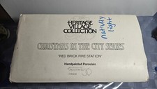 Dept 56 Heritage Christmas in the City Series Red Brick Fire Station 5536-0