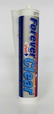 2x Everbuild Forever White or Clear Protection Against Mould  Silicone Sealant 