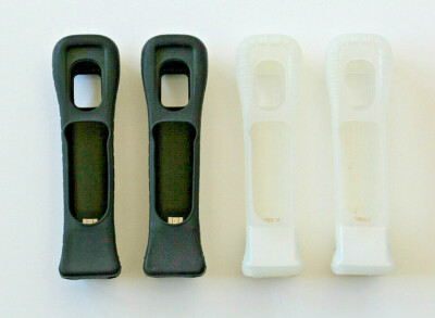 1 - 4 x Nintendo Wii Motion Plus Adapter weiß / schwarz mit /ohne Hülle