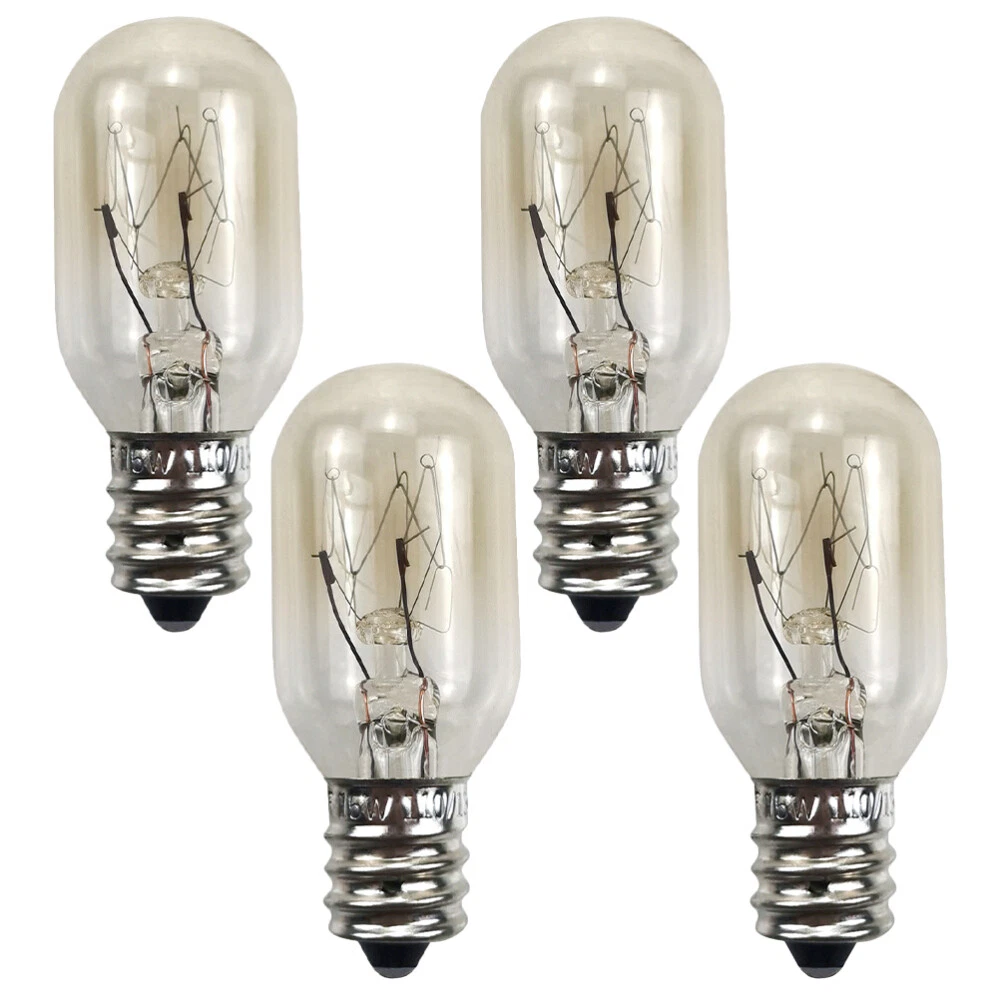 4 Pcs Oven Bulb Refrigerator Microwave Electrical Appliance Light Lamp