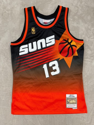 Maillot Steve Nash #13 Phoenix Suns Noir - Mitchell & Ness Swingman Taille M