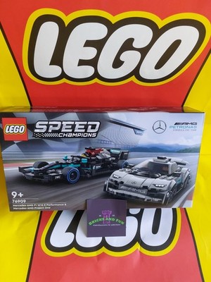 LEGO  Speed Champions 76909 Mercedes-AMG F1 W12 E & AMG Project One - NEU + OVP