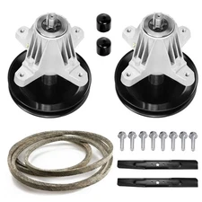 Deck Rebuild Kit with Blade Pulley Belt Spindle Assembly for MTD 618-06991 91...