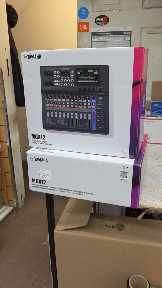 Yamaha MGX12 Digital / Analog Hybrid Mixer | eBay