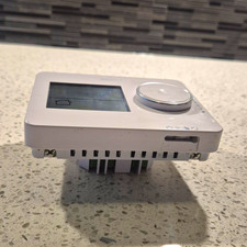 Warmup Programmable Digital Thermostat Controller, Rotary Knob, White Wall Unit