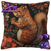 Kissenbezug Quadratisch EichhöRnchen-Motiv 45,7 X 45,7 Cm FüR Couch Auto