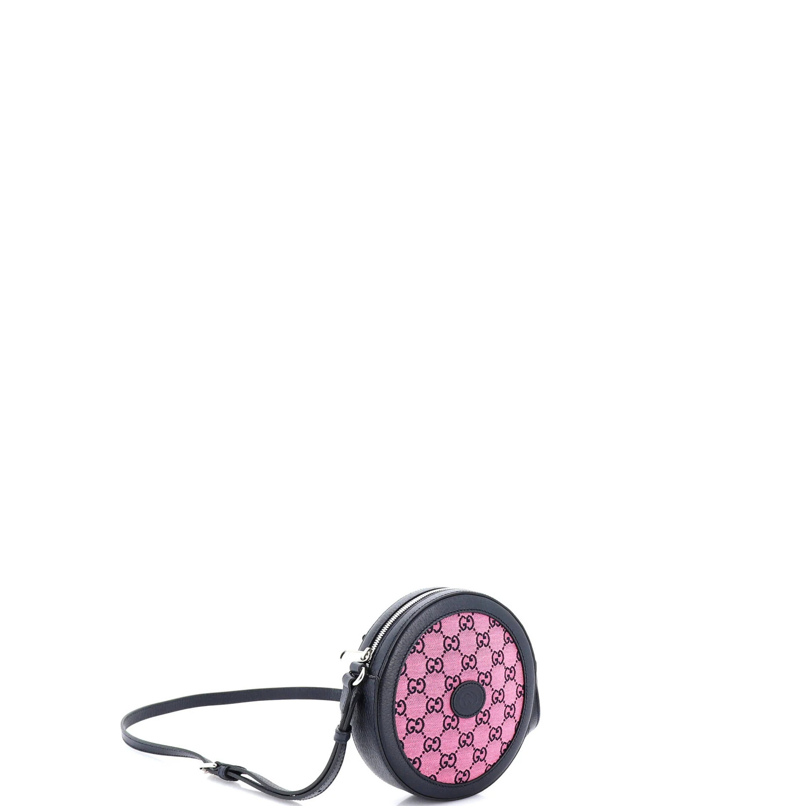 Gucci Interlocking G Patch Round Shoulder Bag Mul… - image 2