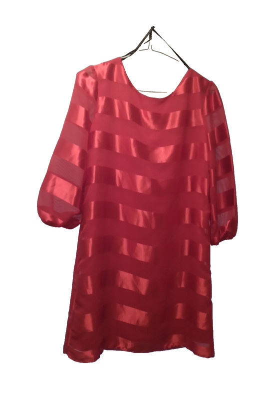 Amy Byer Girls Dress Size 16 Special Occasion Red Dress with Lining Pullover