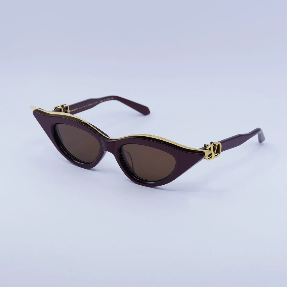 VALENTINO Sunglasses VA4062 5002/71 Brown Tortoise Gold FRAMES ONLY 53-17-140 Valentino Tortoise Sunglasses for Women | eBay main image 4