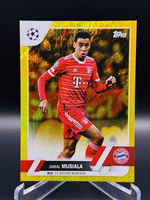 2022-23 Topps UCC Jade Edition - Jamal Musiala /50 - Gold FC Bayern München #42