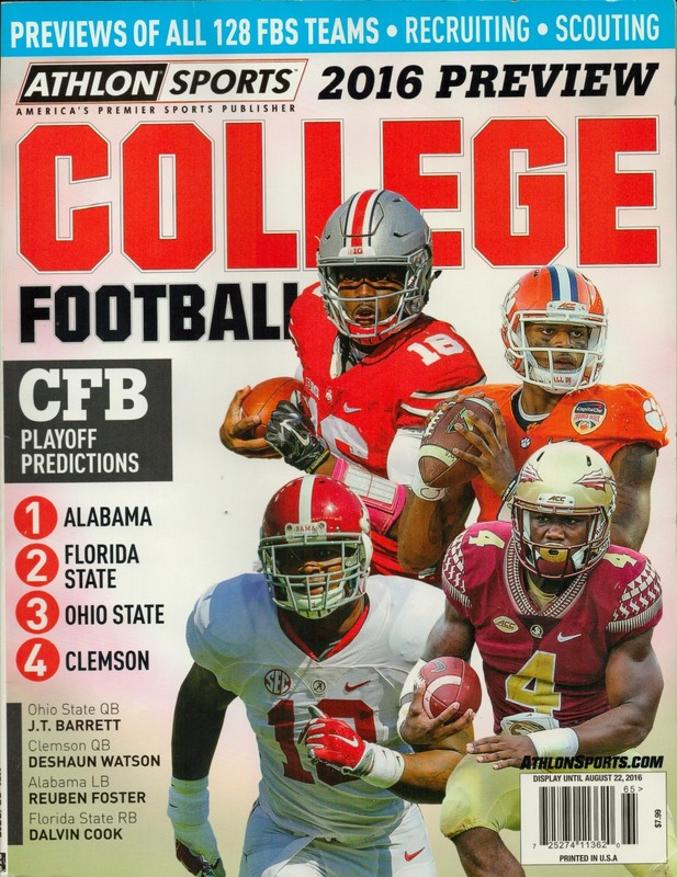 ATHLON SPORTS College Football 2016