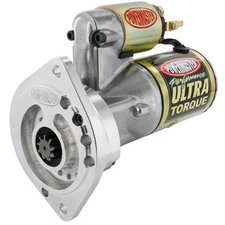 Powermaster Starter 9404; Ultra Torque Gold Iridite 2-Hole for Ford 289/302/351W