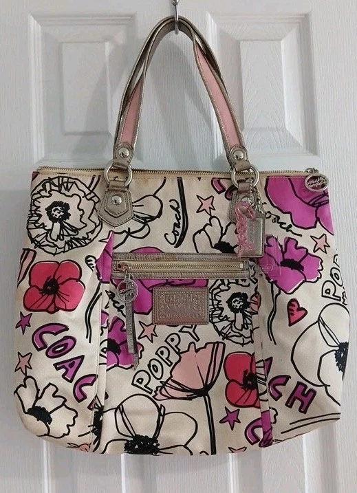 Coach Poppy Shoulder Bag Pink Bags & Handbags for Women for sale