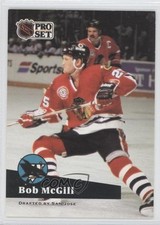 1991-92 Pro Set Bob McGill #47 0a3