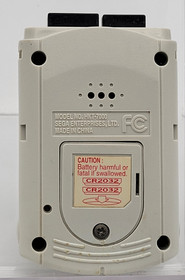 Sega Dreamcast White Visual Memory Unit (VMU) HKT-7000 ( Powers On )
