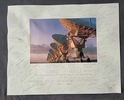 OVER 100 SIGNATURES One Of a Kind SETI National Radio Astronomy Observatory 