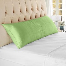 Egyptian Cotton Queen Size Pillow Case Set Sage Solid 600 TC Free Shipping