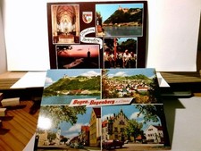 Bogenberg / Bogen / Donau. 2 x Alte Ansichtskarte / Postkarte farbig, ung 464286