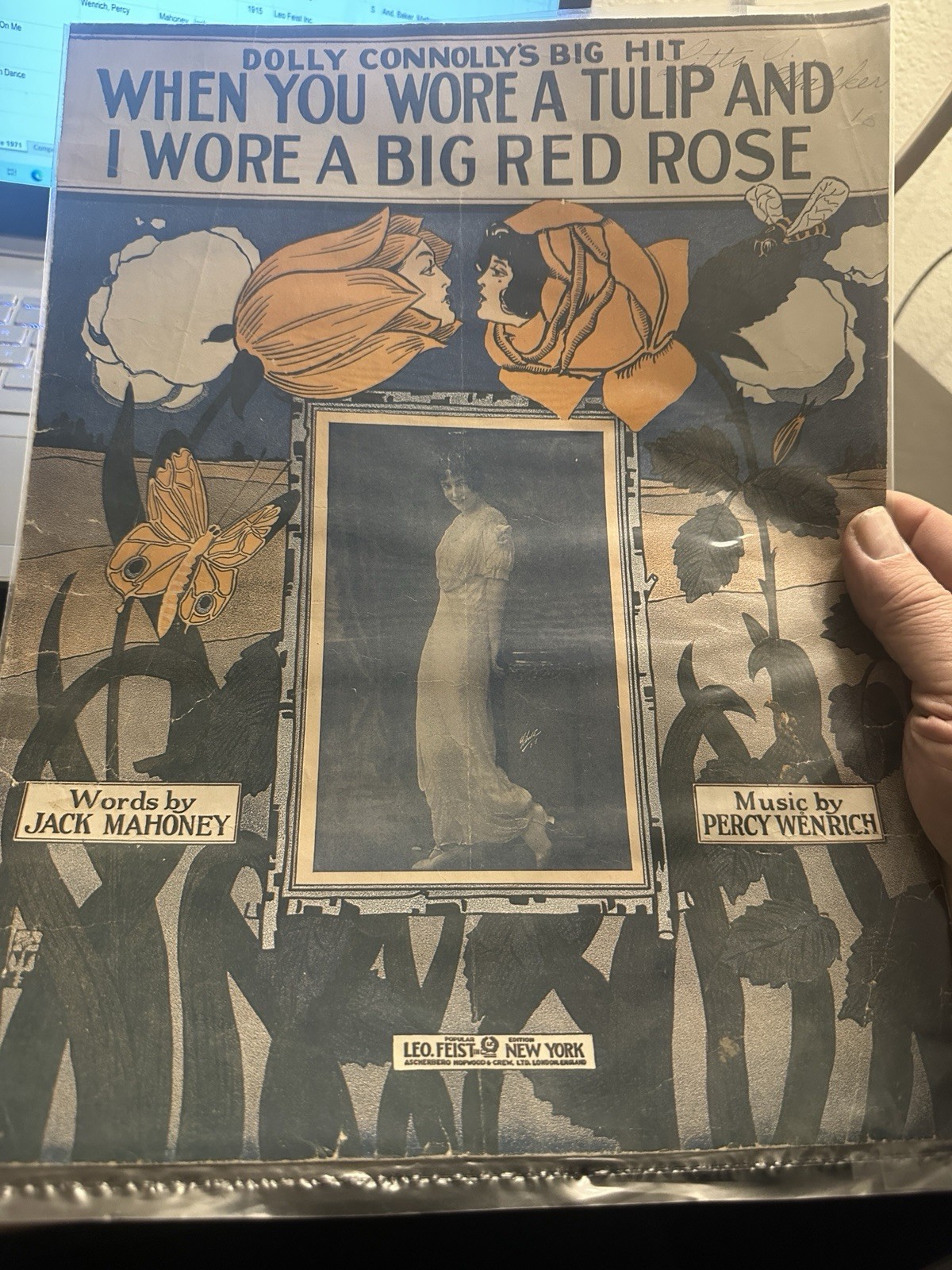 1914 11x14 Percy Wenrich ‘Tulip And Rose’ Ragtime Song sheet music | eBay